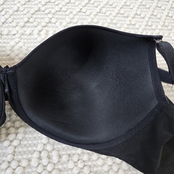 Torrid Curve 360 Back Smoothing Lightly Lined T-Shirt Bra Black 40G - Picture 8 of 9